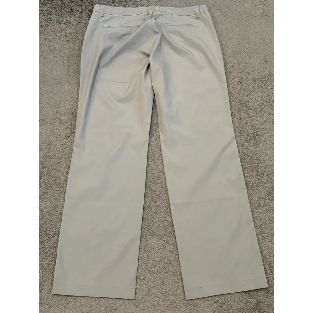Bonobos Maide Golf Pants Mens 34x32 Gray Slim Straight Performance Active